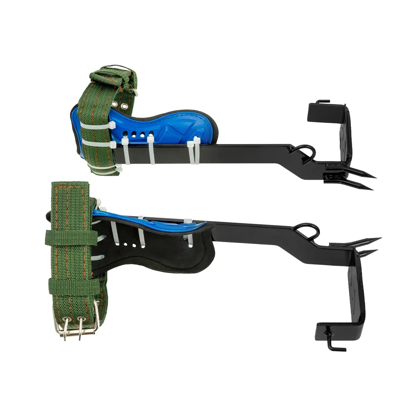 Professional Tree Climbing Kit - Steel Spikes, Safety Harness & Rope Set (100kg Capacity)