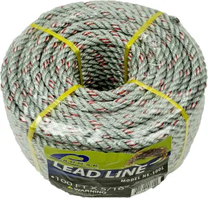 Promar 200 Ft Lead Core Rope 5/16" Diameter Spool