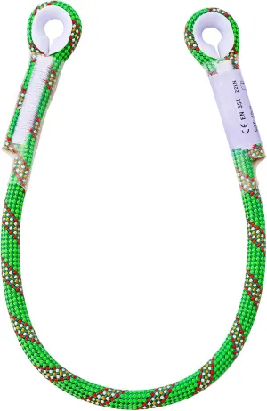 Prusik Cord Eye-to-Eye Pre-Sewn Nylon Heat Resistant Friction Prusik Loop Prusik Rope Plastic Cover 22KN Climbing Utility Cord Multiple Sizes of Multi-Purpose Rope for Rescue Arborist Mountaineering