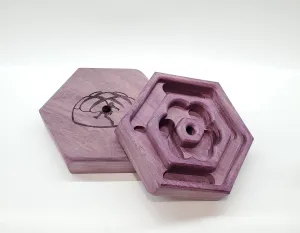 Purple Heart Pretzel Hangboard (Pair)