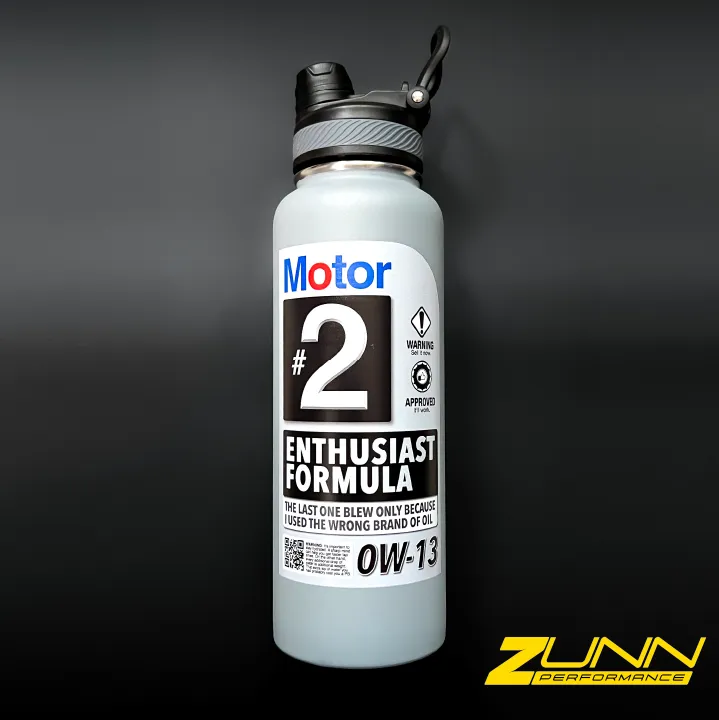 "Motor #2" 40oz Insulated Bottle by Zunn Performance