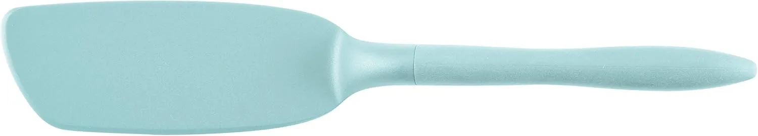 Rachael Ray Tools and Gadgets Spoon, Slotted and Solid Turners Set/ Cooking Utensils - 3 Piece, Light Blue