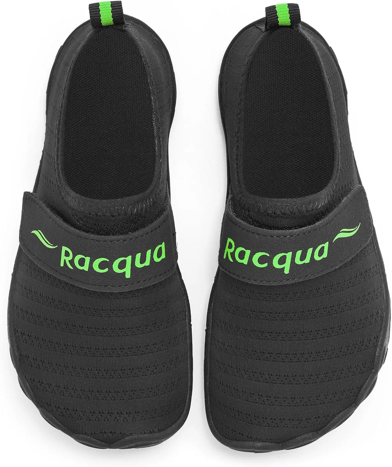 Racqua Kids Water Shoes Non-Slip Beach Shoes Outdoor Breathable Swim Shoes Quick Dry Lightweight Pool Aqua Shoes Boys Girls(Little Kid/Big Kid)