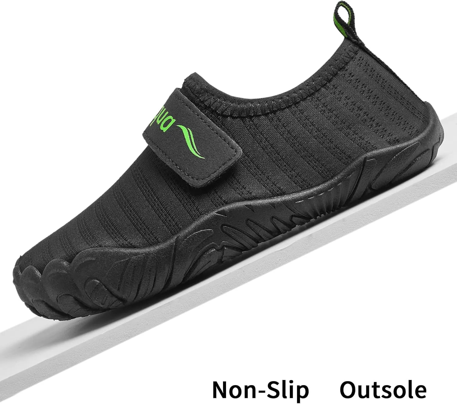 Racqua Kids Water Shoes Non-Slip Beach Shoes Outdoor Breathable Swim Shoes Quick Dry Lightweight Pool Aqua Shoes Boys Girls(Little Kid/Big Kid)