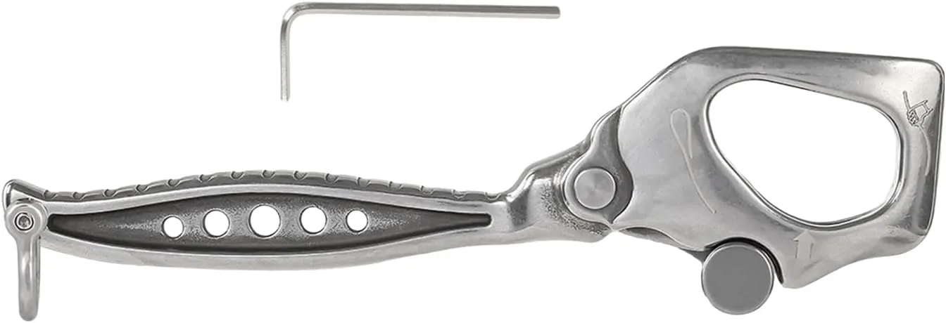 Rappel Rock Climbing Rescuing Belay Device Downhill Equipment Heavy Duty Stainless Steels Climb Descender Rigging Plate