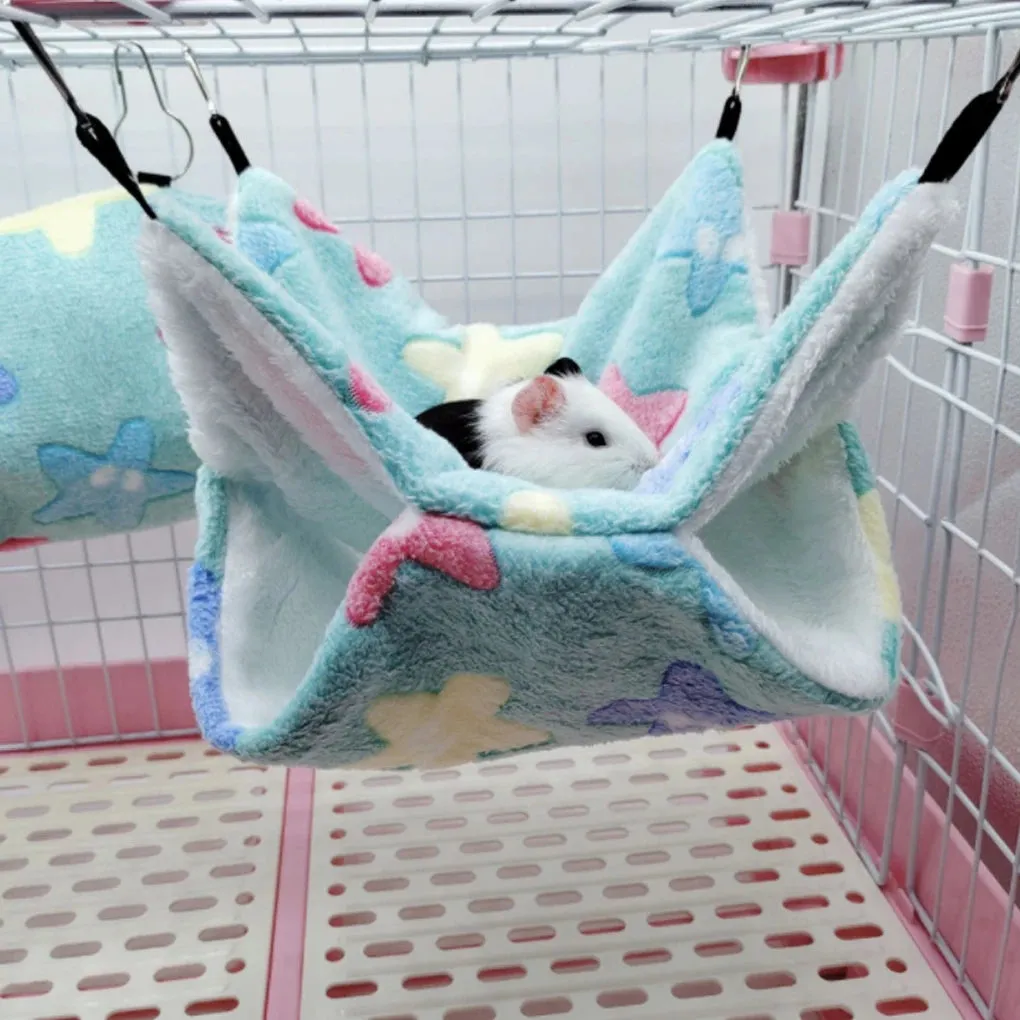Rat Hammock Hanging Bed Fleeced Sweet Gift Pet