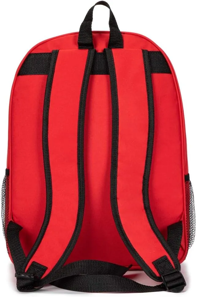 Red Emergency Backpack - Medical First Aid Treatment Trauma Bag (Red 3)