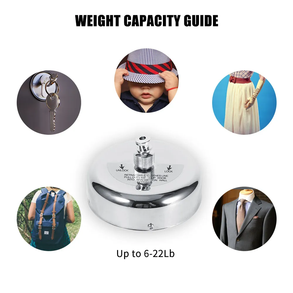 Retractable Clothesline Heavy Duty Clothes Line