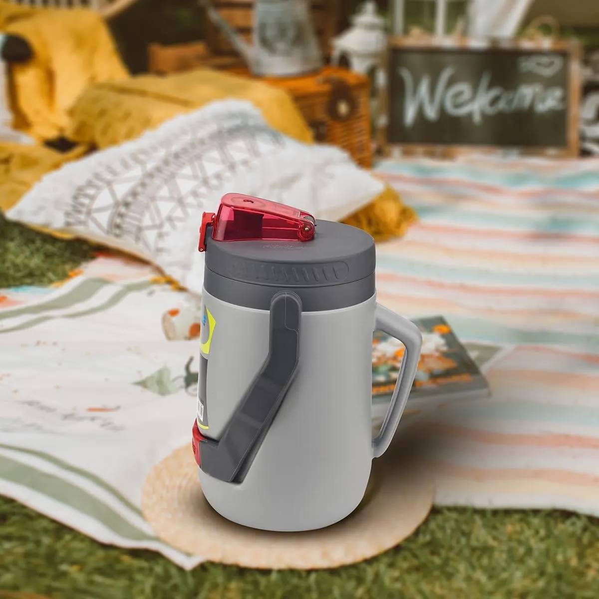 Reusable Leakproof 85oz Portable Water Jug - Ideal for Camping, Picnics, Hiking