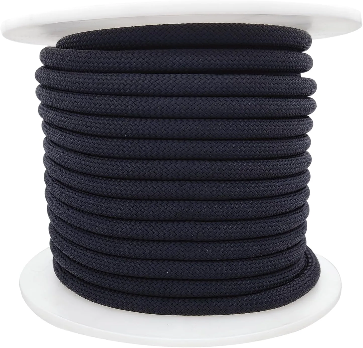 Ritafc Climbing Static Rope UIAA Rappelling Rope 11mm 100FT Static Line Nylon Kern Mantle Rope for Rock Climbe, Mountain Tree Climb, Hauling, Rescue Equipment