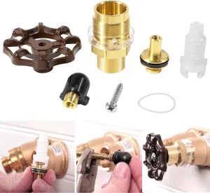 RK-25 Repair Kit For Woodford Model 20 25 27 Repair Kit Outdoor Wall Faucet Repair Kit with Handle