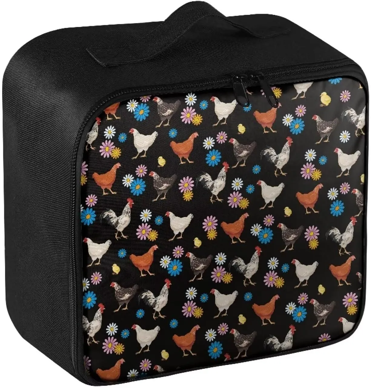 Rnyleeg First Aid Bag Empty Travel Medicine Pouch Organizer Farmhosue Portable First Aid Kit Basic Outdoor Essentials Survival Kit Chicken Daisy
