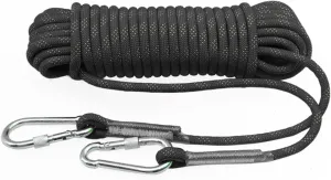 Rock Climbing Rope, Static Rope for Outdoor Rock Climbing Tree Climbing Rappel Rope Escape Nylon Rope Ice Climbing Equipment Rescue Parachute Rope