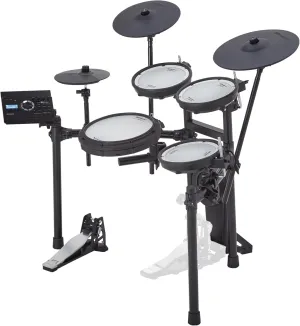 Roland V Quiet 5-Piece Electronic Crash, Ride & Hi-Hat with Controller Pedal TD-17KV2 Generation 2 V-Drums Kit