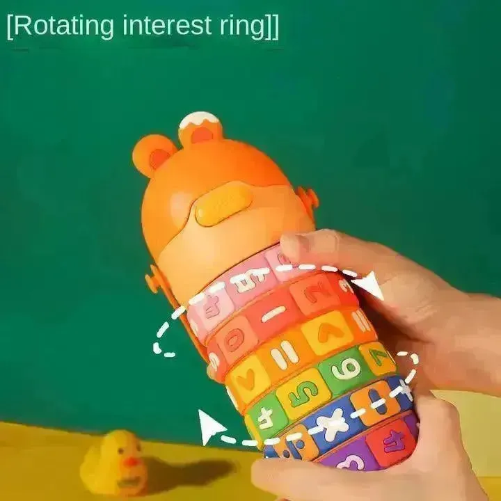 Rotating Numbers Educational Bottle For Kids (430 ml)
