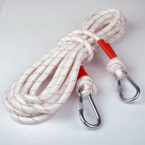 Safety Climbing Rope 16mm 10m Nylon Static Rock Outdoor Boat Anchor Marine Dock