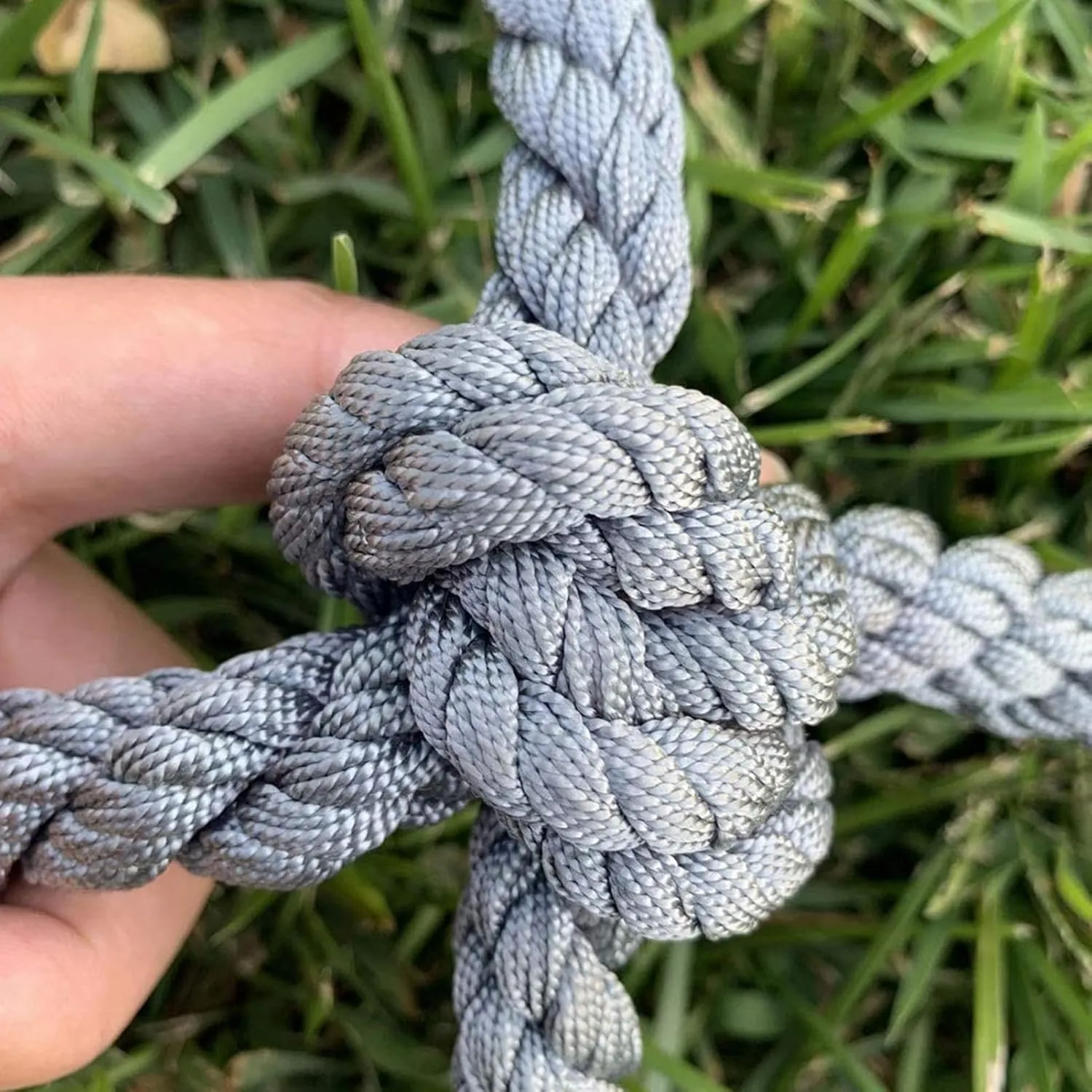 Safety Protection Net Climbing Cargo Rope Net, Polyester Playground Climbing Net, Heavy Duty Climbing Net for Outdoor, Rope Ladder, Swingset, Treehouse(Size:2Mx4M(6.6FTx13.1FT))