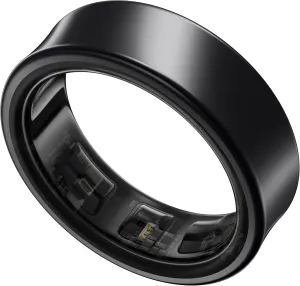 SAMSUNG Galaxy Ring, AI Smart Ring, Size First w/Sizing Kit, No App Subscription, Fitness Monitor, Sleep Tracker, Up to 7-Day Battery, Size 10, Titanium Black [US Version, 1Yr Manufacturer Warranty]