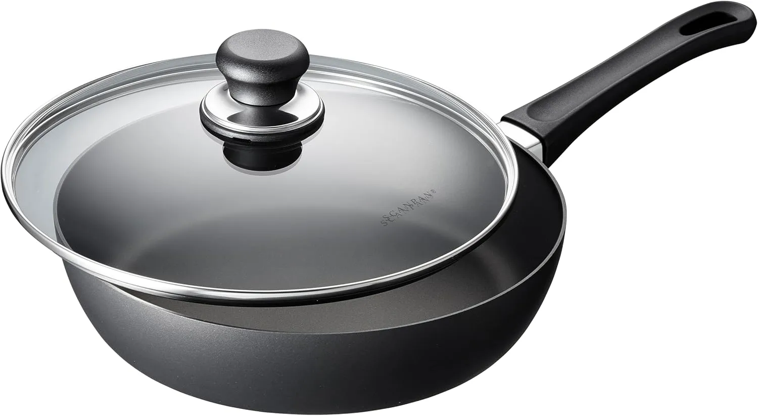 Scanpan Classic Covered Saute Pan, 10.25-Inch, 2.75 quarts, Black