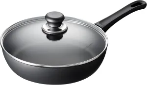 Scanpan Classic Covered Saute Pan, 10.25-Inch, 2.75 quarts, Black