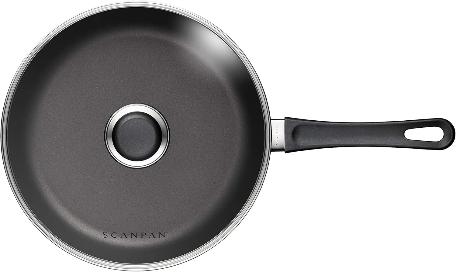 Scanpan Classic Covered Saute Pan, 10.25-Inch, 2.75 quarts, Black
