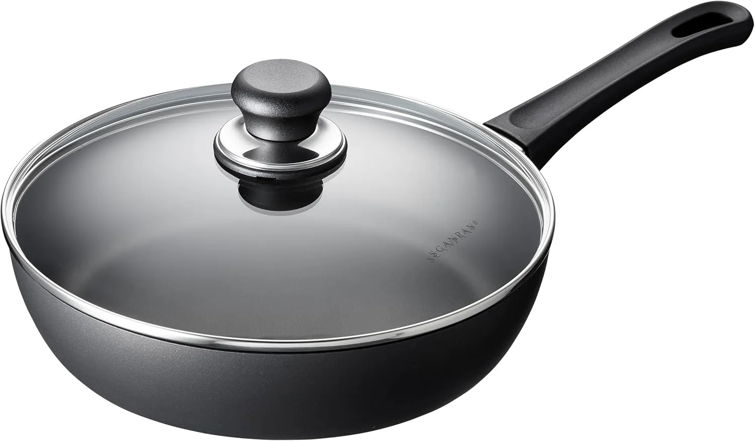 Scanpan Classic Covered Saute Pan, 10.25-Inch, 2.75 quarts, Black