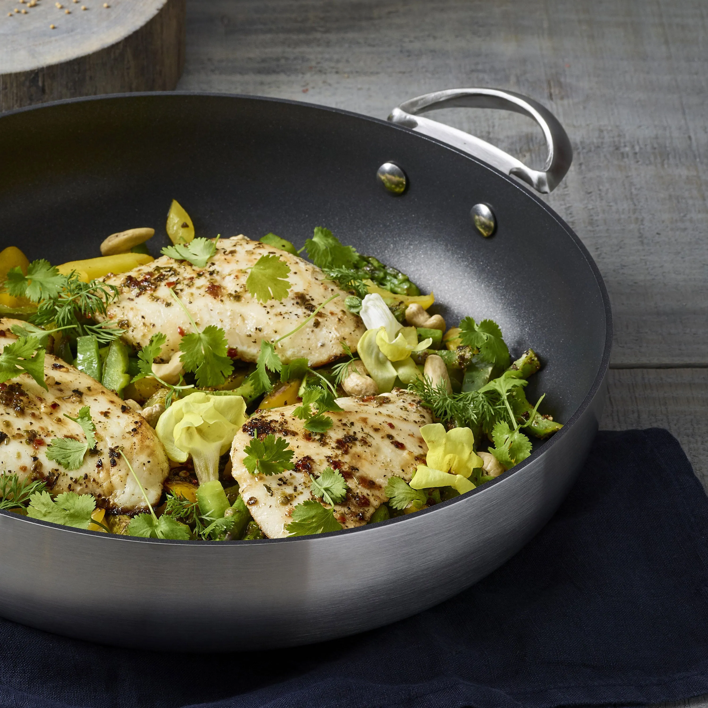 Scanpan CTX 5.5-quart Stainless Steel Nonstick Saute Pan