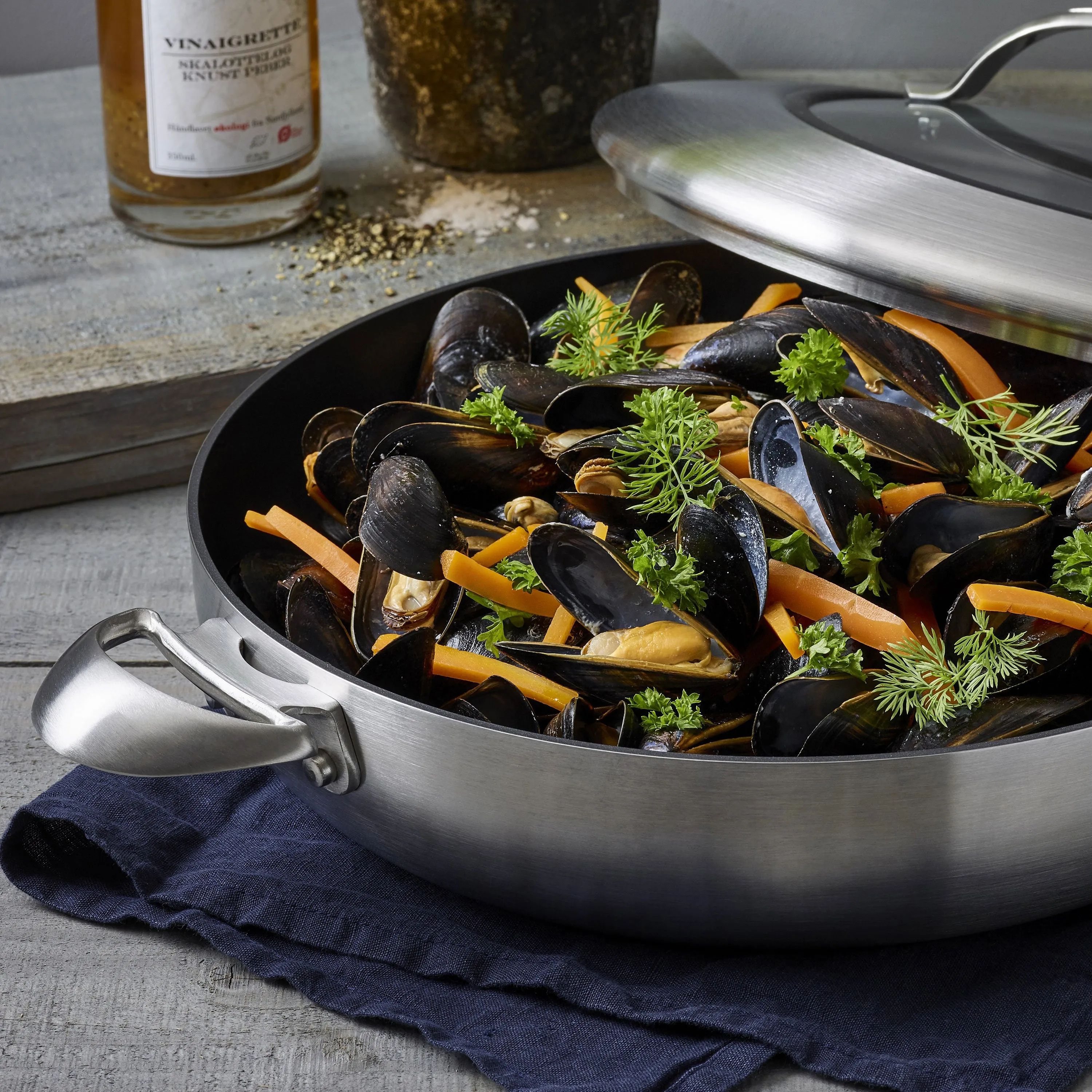Scanpan CTX 5.5-quart Stainless Steel Nonstick Saute Pan