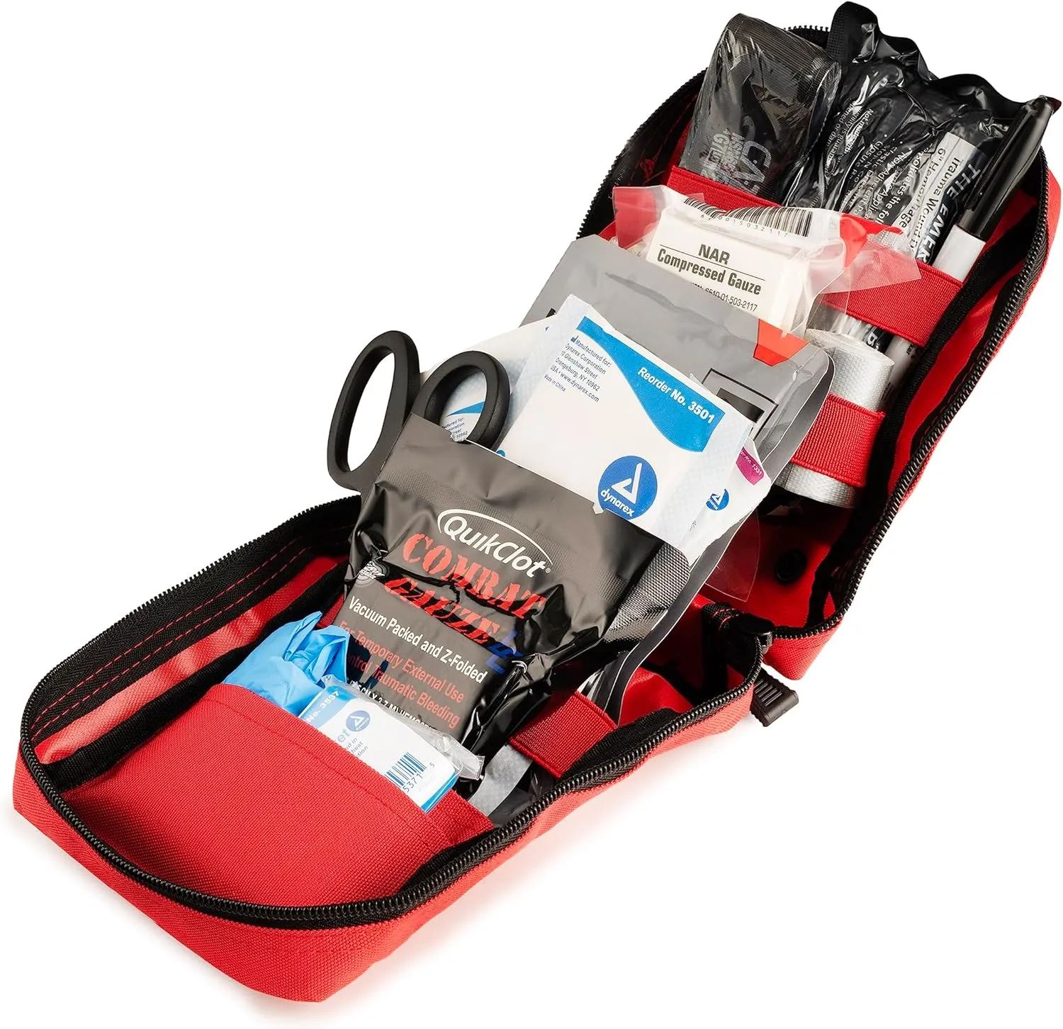 Scherber Public Access Bleeding Control Kit | Trauma Equipment, First Aid Supplies & NAR Tourniquet Pack for Gunshot Wound & Hemorrhage | Medical Professional & Emergency Rescue | Single, Advanced  