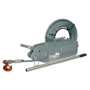 Sealey Wire Rope Puller 3200kg Max Line Force