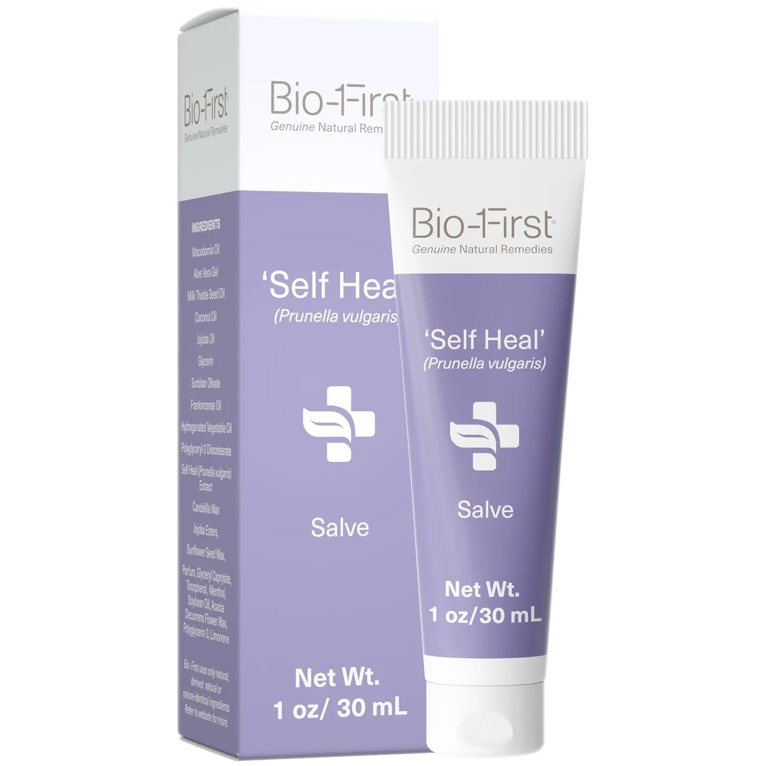 'Self Heal' Salve Natural First Aid Multi-Purpose - Aloe Vera Wound Care, Burn, Cuts, Bug Bites, & Itching - Non Toxic - Vegan - Gluten Free - for Adults & Kids - 30 ml
