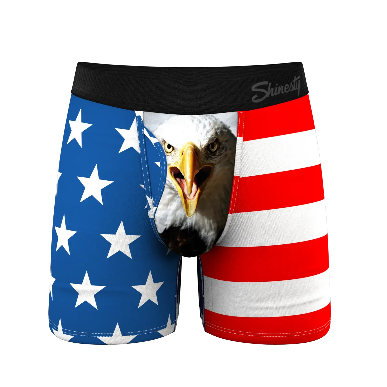 Shinesty Ball Hammock Boxers - American Flag