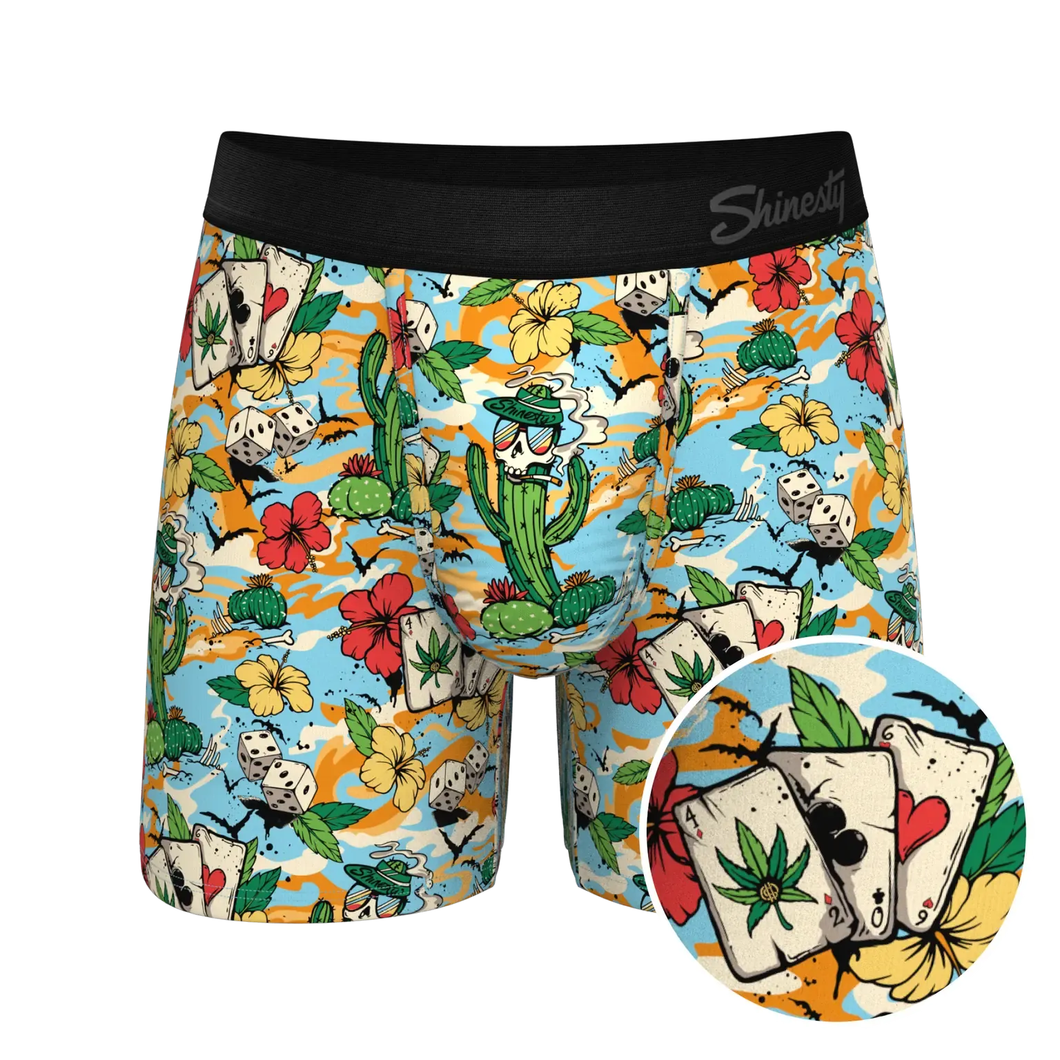 Shinesty Ball Hammock Boxers - Desert Oasis