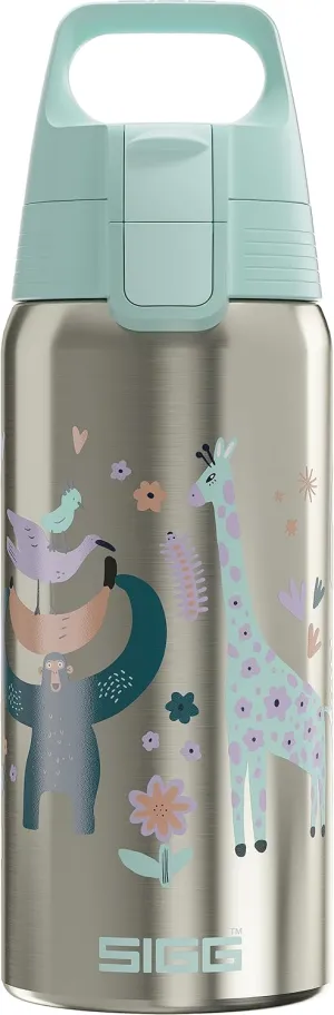 SIGG - Insulated Kids Bottle - Shield One Therm - For Carbonated Beverages - Dishwasher Safe - Stainless Steel - 17 Oz