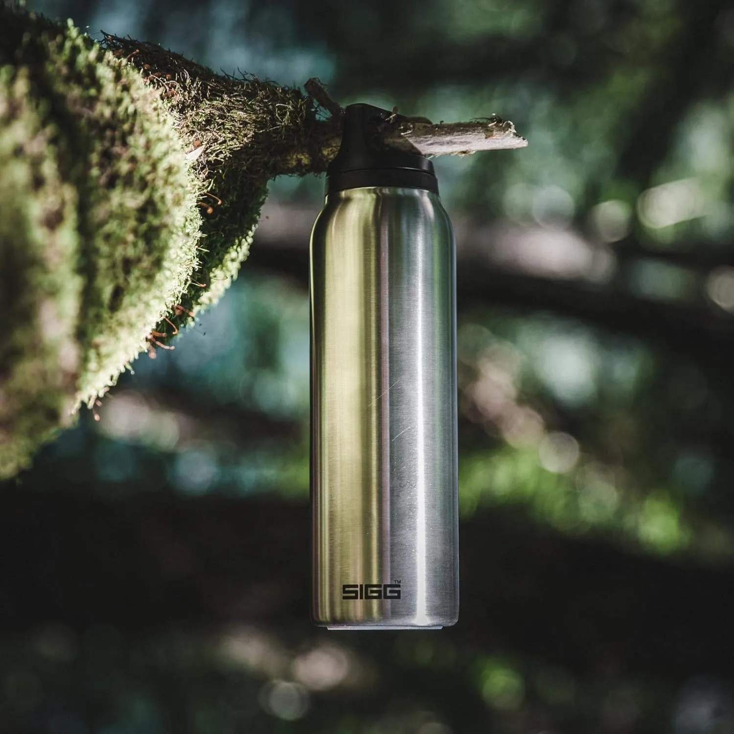 SIGG - Insulated Water Bottle - Thermo Flask Hot & Cold - Leakproof - BPA Free - 18/8 Stainless Steel - 17 Oz