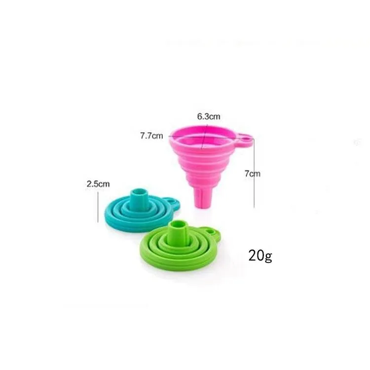 Silicone Collapsible  Funnel