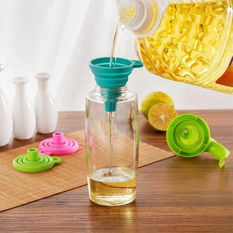 Silicone Collapsible  Funnel