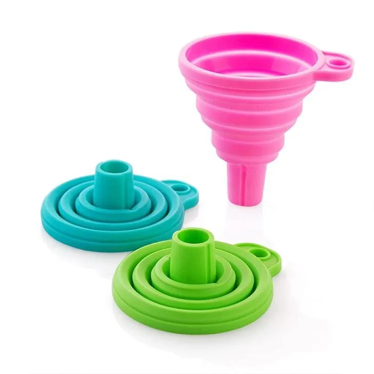 Silicone Collapsible  Funnel
