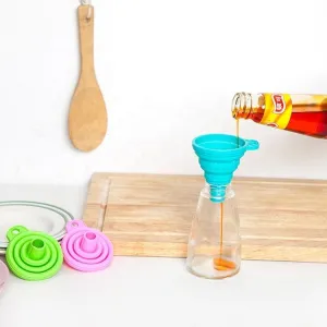 Silicone Collapsible  Funnel