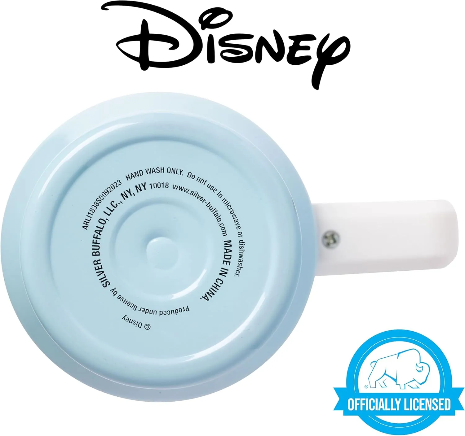 Silver Buffalo Disney Lilo and Stitch Vintage Sketch Palm Trees and Flowers Stainless Steel Tumbler with Handle and Straw, Fits in Standard Cup Holder, 40 Ounces