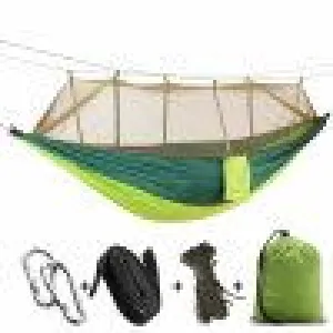 Sleeping Outdoor Mosquito Unique Hammock Nylon Net Portable Hammock Anti-Mosquito Camping Affordable options Swing with Windproof Ultralight