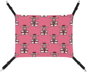 Sloth Gifts Hanging Cat Bed Soft Breathable Pet Hammock for Cage Pet Sleeper for Kitten Ferret Puppy Rabbit