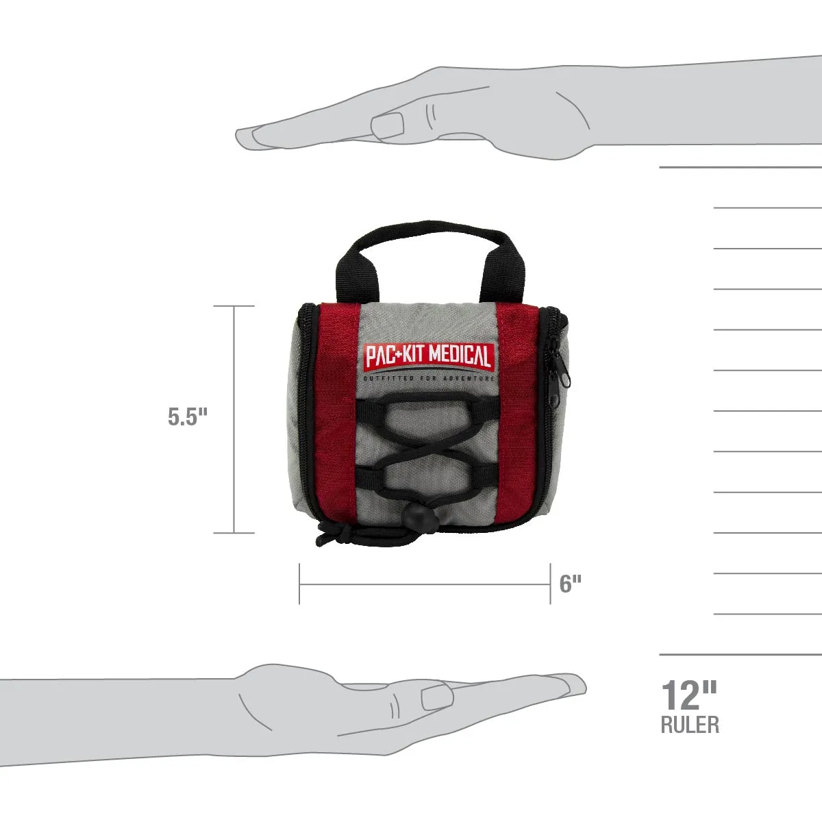 Small Trailblazer Outdoor First Aid Kit, 65 Pieces