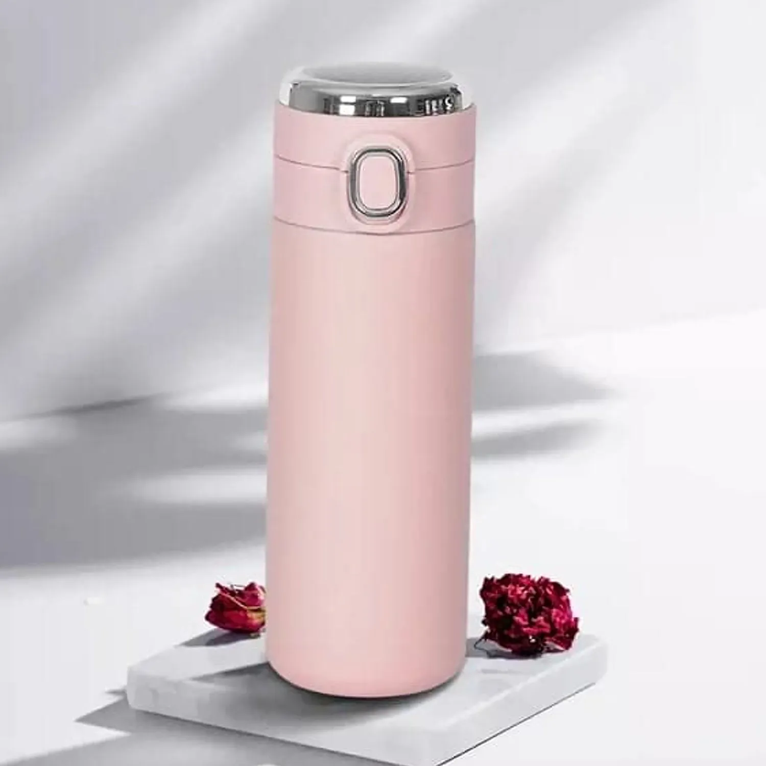 Smart Vacuum Insulated Water Bottle With Led Temperature Display Cold  Hot  Leak Proof  Office Bottle  Gym  Home  Kitchen  Hiking  Trekking  Travel Bottle (Mix Color  Design)