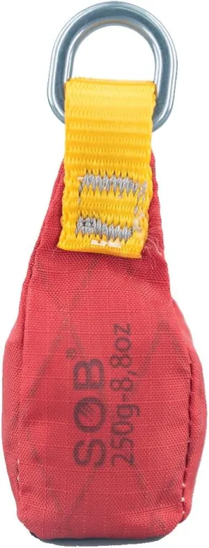 SOB Throw Weight Bag, Durable Climbing Rope Bag for Arborists, Tree Throw Bag for Rock Spelunking (Red-350)