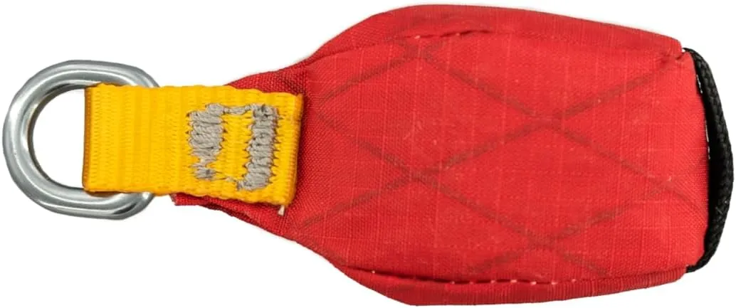 SOB Throw Weight Bag, Durable Climbing Rope Bag for Arborists, Tree Throw Bag for Rock Spelunking (Red-350)
