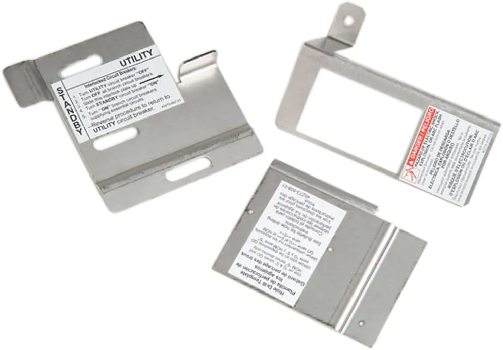 Square D - QORBGK2C QO Outdoor Cover Generator and QOM2 Frame Size Main Breaker Interlock Kit