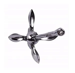 Stainless Steel 316 Grapnel Anchor 0.7kg Boat Anchor Boat Accessories Marine Hardwar