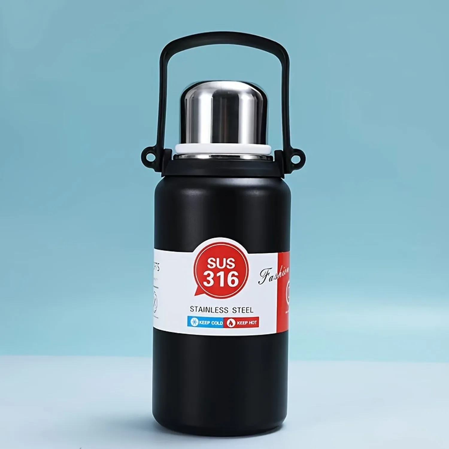 Stainless Steel Airtight Insulated Thermos Bottle (1200Ml Approx)