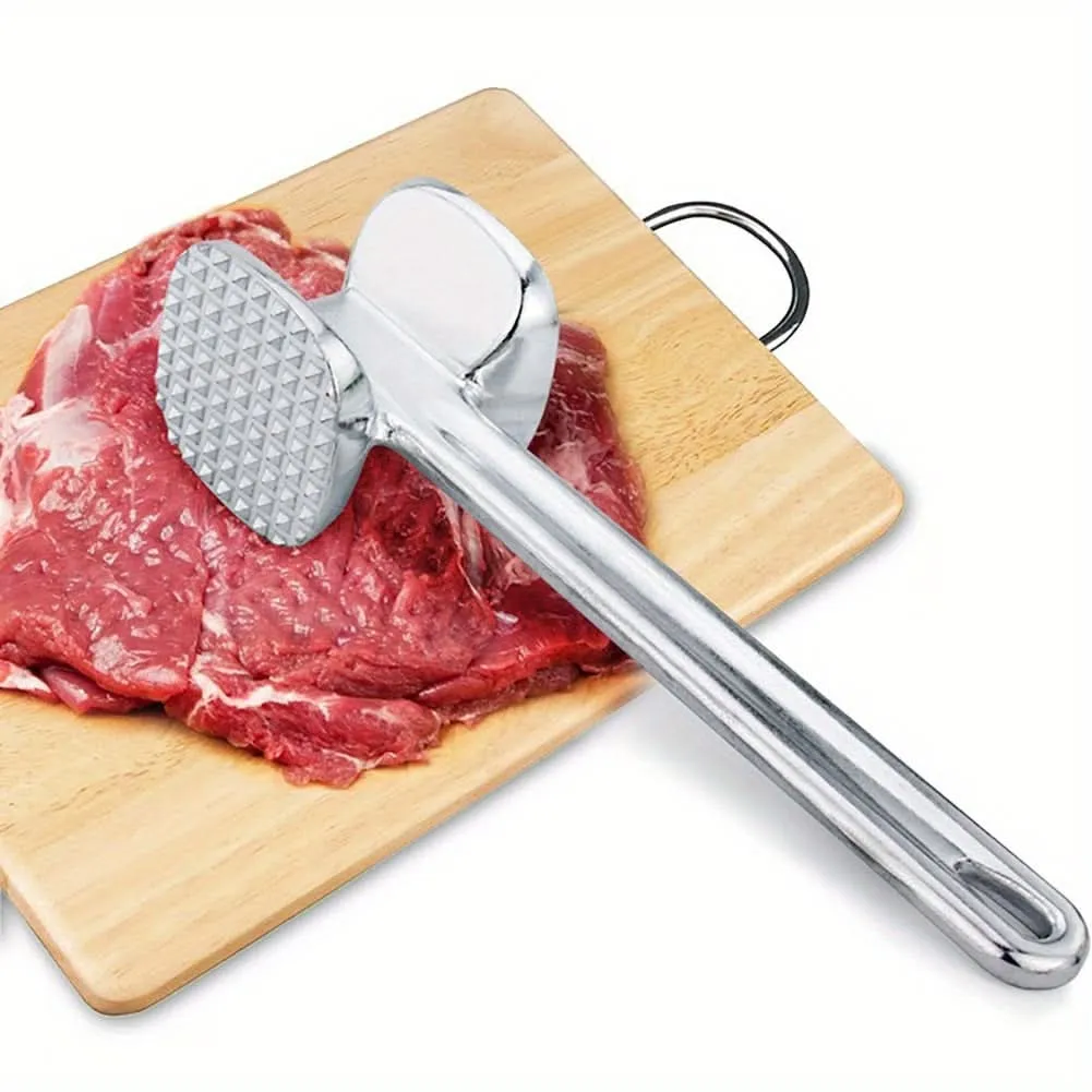 Stainless Steel Meat Tenderizer Hammer - Kitchen Tool